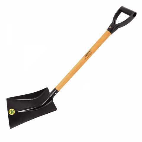 PA QUADRADA N.3 COM CABO DE MADEIRA 71 CM METAL