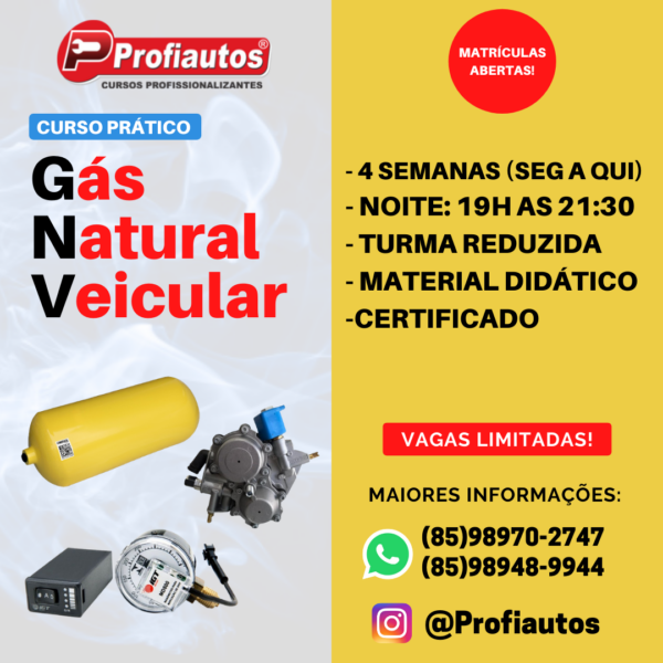 INSTALAÇÃO E MANUTENÇÃO GNV (GÁS NATURAL VEICULAR)