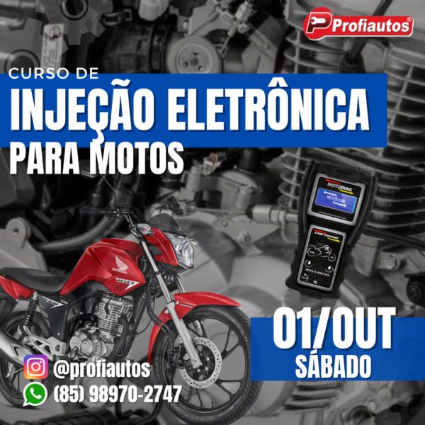 INJEÇÃO ELETRÔNICA PARA MOTOS – SÁBADOS